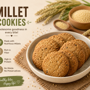 Millet cookies